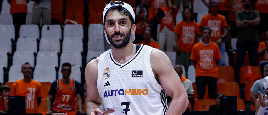 Campazzo grit&oacute; campe&oacute;n con Real Madrid y fue el MVP de la final