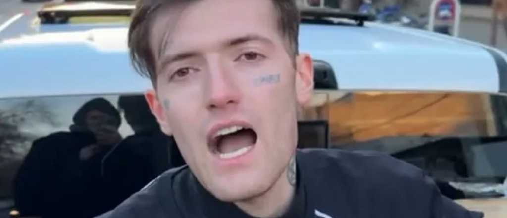 Video: influencer ruso regaló ropa en Mendoza y causó peleas y disturbios