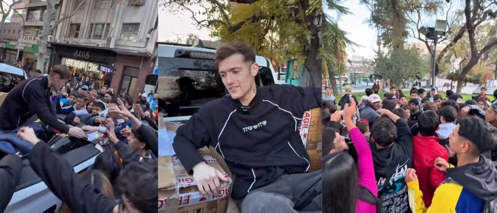 Videos: el influencer ruso se disculpó por generar descontrol en el Centro