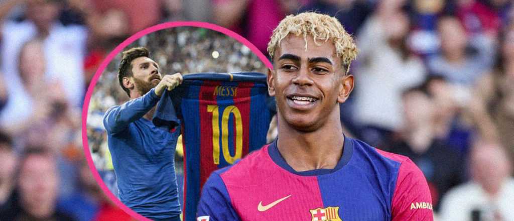 Barcelona premia a Lamine Yamal con el mítico 10 de Lionel Messi