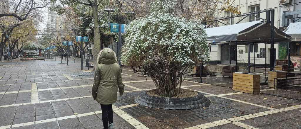 Tras la nevada del domingo, así estará el tiempo esta semana en Mendoza