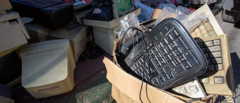Qué harán con los residuos electrónicos recolectados en Ciudad