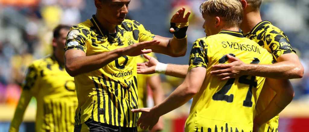 El Dortmund venció al Monterrey y completó el cuadro de cuartos