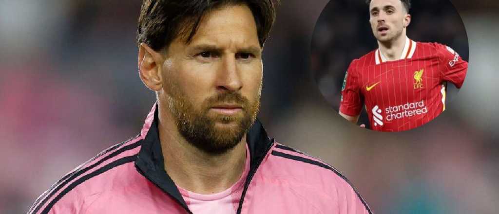 Messi comparti&oacute; una dolorosa imagen por la muerte de Diogo Jota