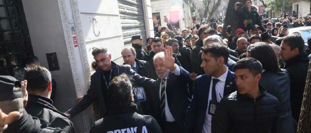 Lula visitó a Cristina: "Encuentro estrictamente humanitario y personal"