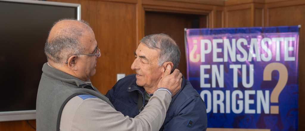 Un mendocino de 92 a&ntilde;os se reencontr&oacute; con su hijo gracias a un ADN
