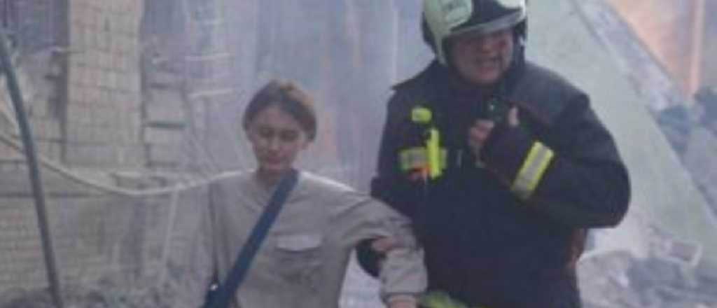 Feroz ataque ruso contra zonas residenciales de Kiev