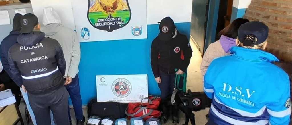 Secuestraron 10 kilos de "s&uacute;per" marihuana que ven&iacute;an a Mendoza