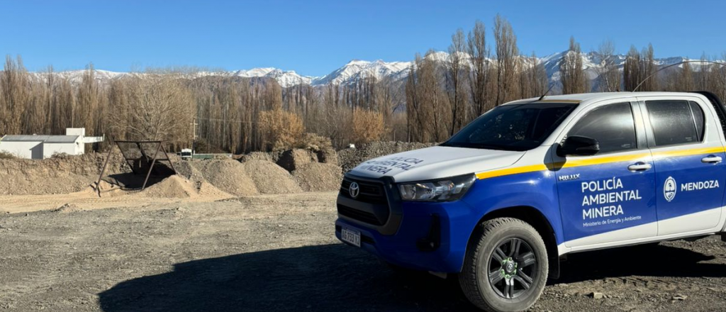 El "cuento" del acopio: clausuraron una cantera ilegal en Uspallata