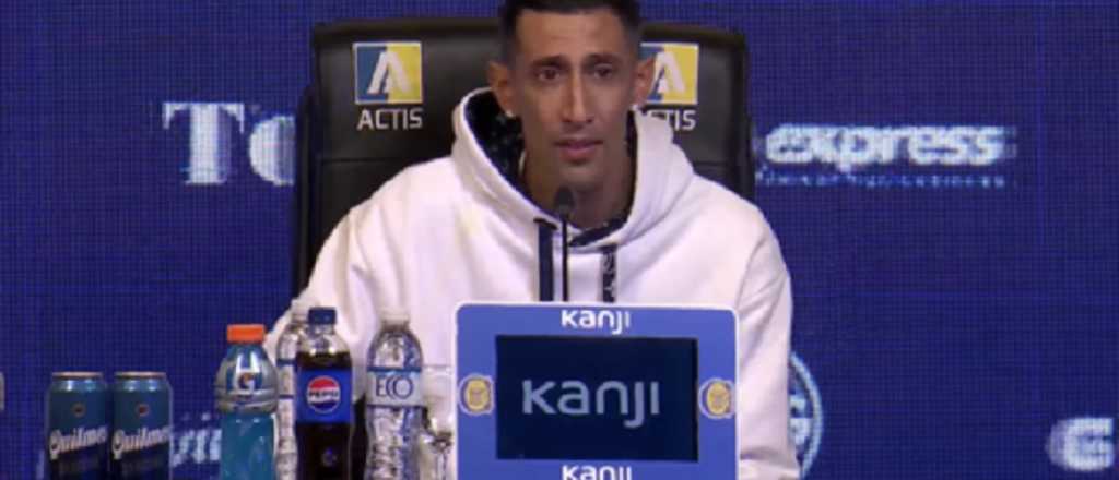 Así fue la presentación de Di María en Central: ¿debuta ante el Tomba?