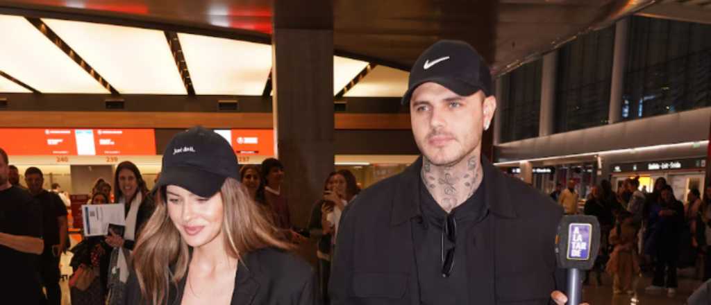 Así se fueron a Turquía la China Suárez e Icardi, tras el escándalo con Vicuña