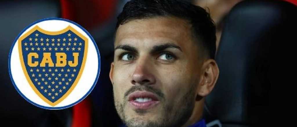Paredes en viaje hacia la Argentina para firmar con Boca Juniors