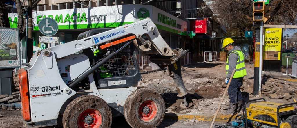 Ciudad ya trabaja sobre avenida Sarmiento: ¿qué calles están cortadas?