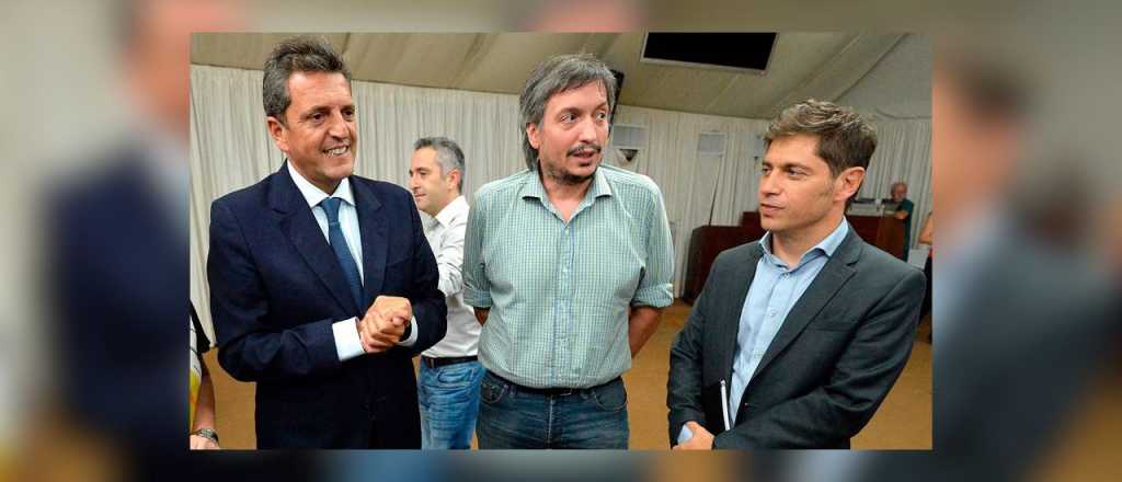 Massa, Máximo y Kicillof sellaron el frente "Fuerza Patria" en Buenos Aires