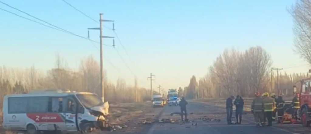 Triple choque en Ruta 7 dej&oacute; dos muertos y varios heridos