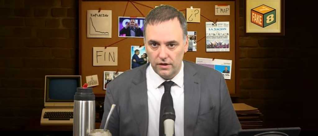 Adorni estren&oacute; su propio 6, 7, 8 y sali&oacute; a cruzar a periodistas