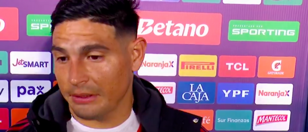 Salas volvió a hablar de Racing tras su debut en River