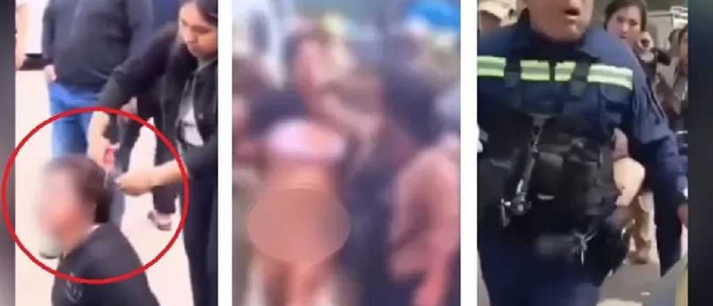 Video: dejaron pelada y casi linchan a una mechera argentina en Bolivia