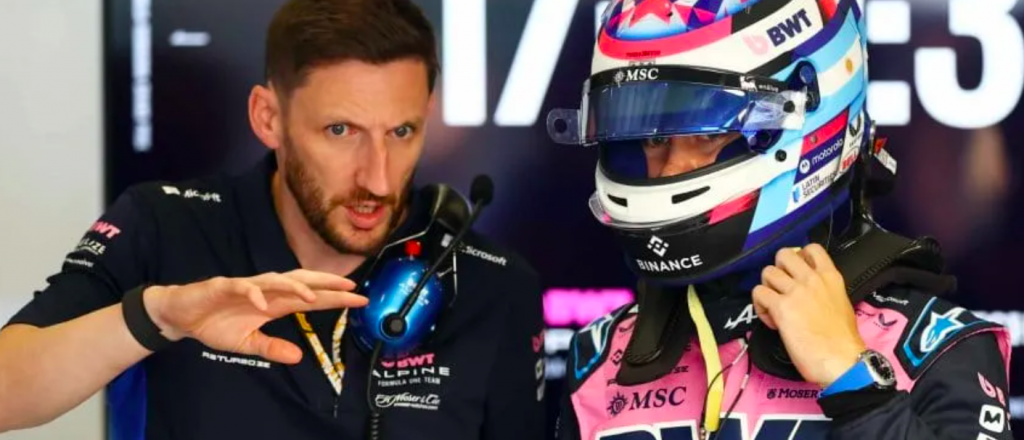 Quién es el hombre que acompaña a Colapinto a todos lados