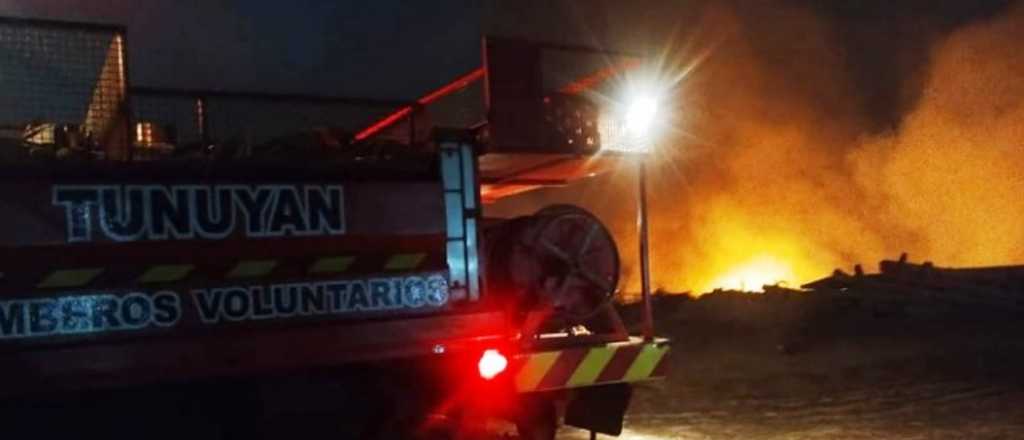 Un bebé de un año fue hospitalizado por un incendio en Tunuyán