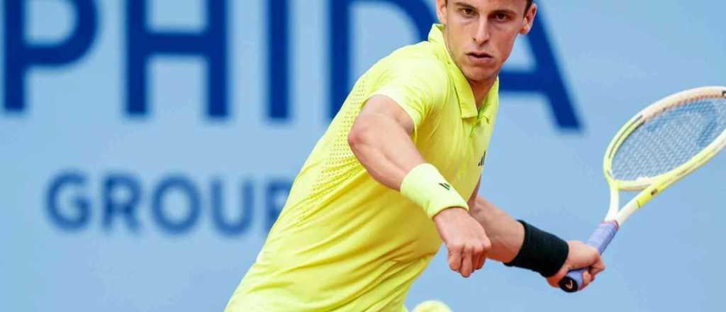 Triunfazo de Juan Manuel Cerúndolo ante Casper Ruud en Gstaad