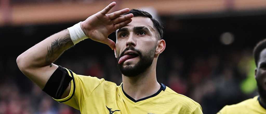 Tajante decisión de la Lazio con el futuro del mendocino Valentín Castellanos