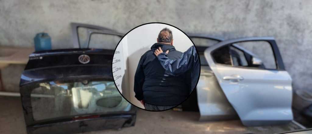 Detuvieron a un hombre en Maipú con cientos de autopartes robadas
