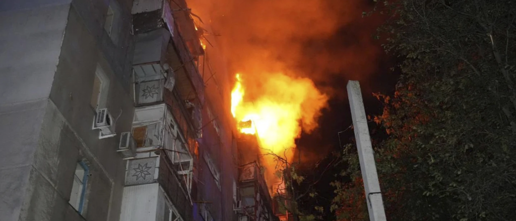 Rusia atac&oacute; a Ucrania con m&aacute;s de 300 drones 