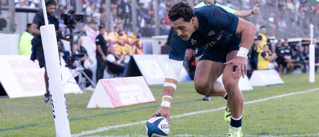 Con un try del mendocino Isgr&oacute;, Los Pumas vencieron a Uruguay