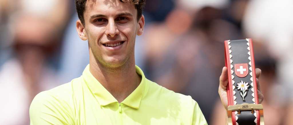 Cerúndolo no pudo con Bublik y fue subcampeón en Gstaad