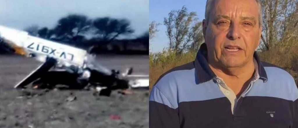 Era un intendente cordobés quien murió por la caída del avión en San Luis