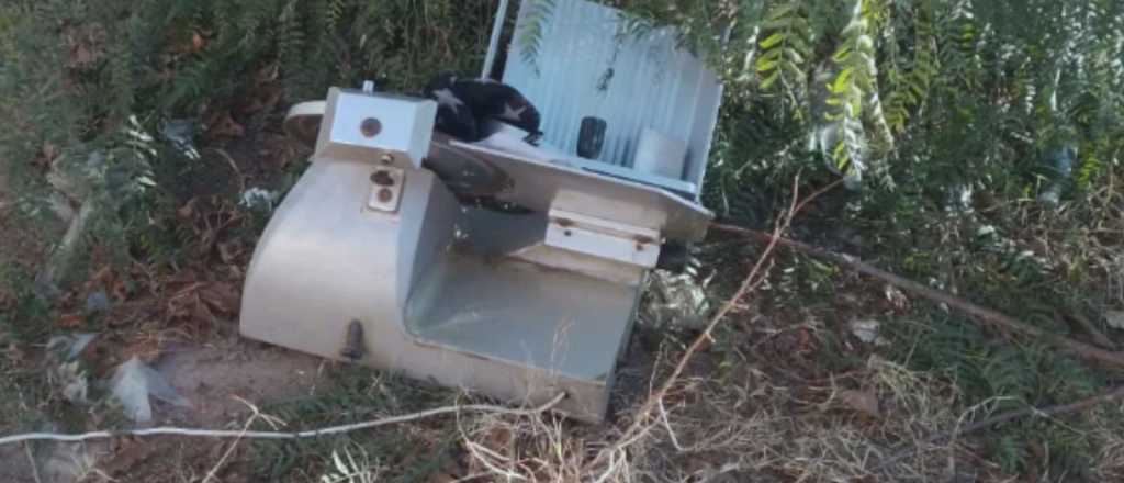 Robó una cortadora de fiambre y fue detenido en San Martín