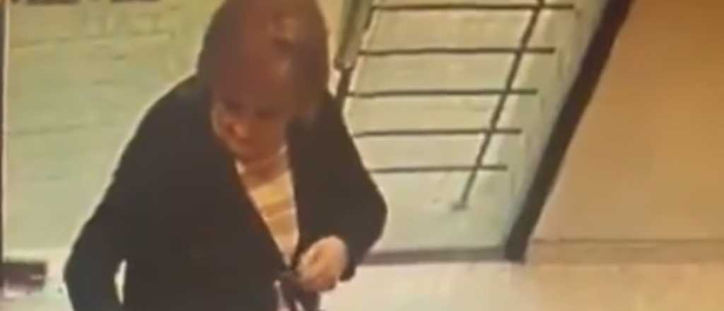 Otra jubilada quedó filmada robando un local de San Rafael