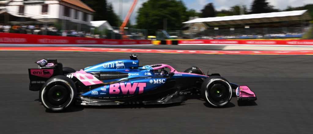 Colapinto largó desde boxes en la sprint y quedó 19°
