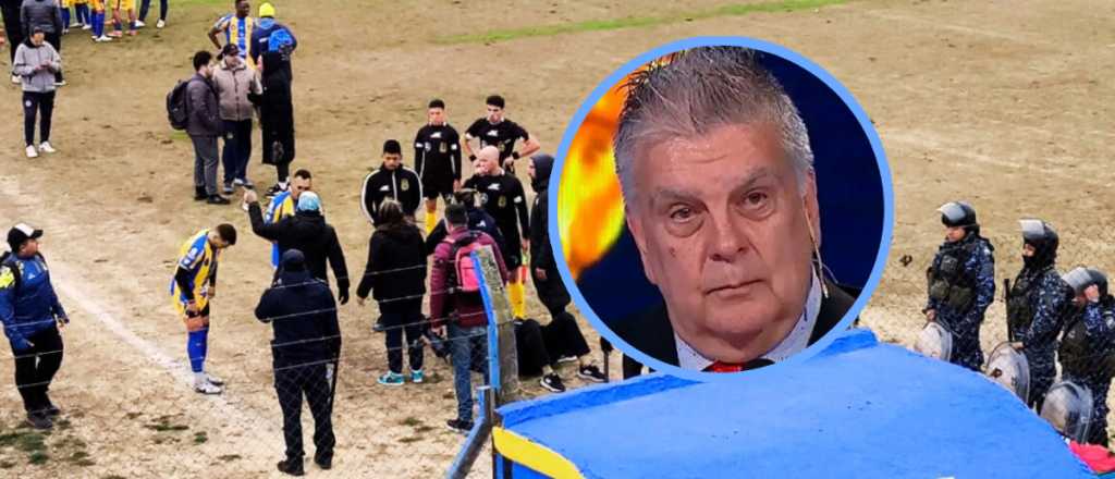 Escándalo en el ascenso: terminaron a las trompadas y noquearon a Luis Ventura