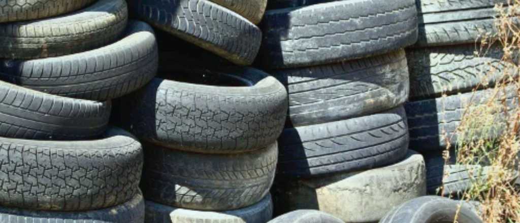 Las Heras se suma al reciclaje de neum&aacute;ticos fuera de uso