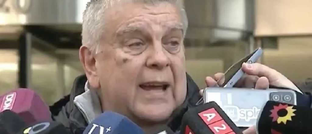 Le dieron el alta a Ventura y apuntó contra la dirigencia del club rival y la Policía