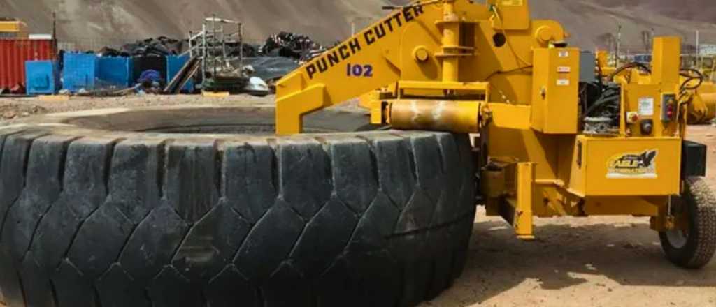 Por qué en Mendoza no reciclan neumáticos "de la megaminería"
