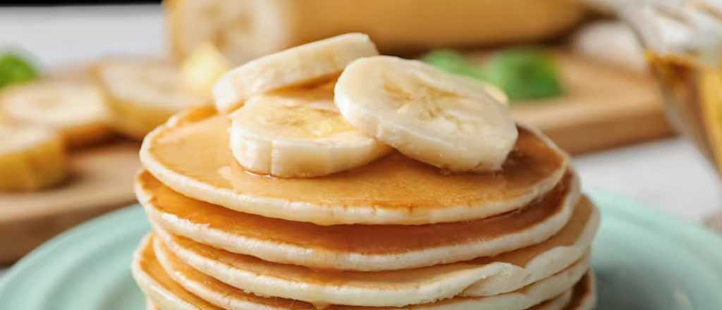 Receta: pancakes de avena y banana sin azúcar en tan solo en 15 minutos