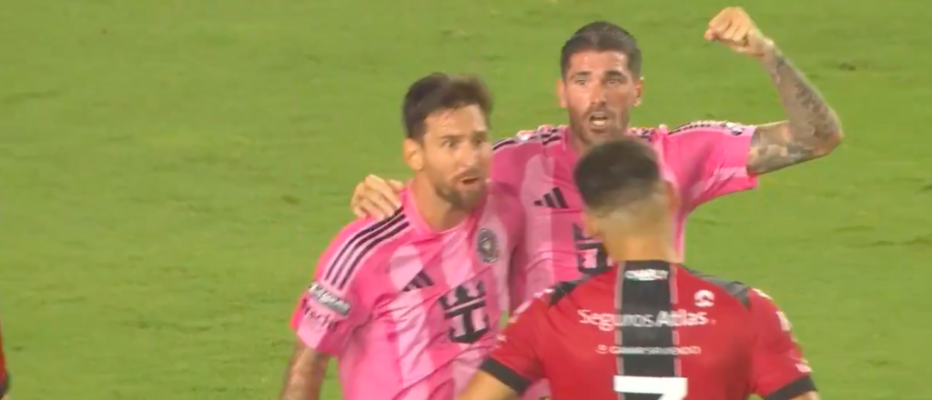 Messi explotó contra Matías Cóccaro en un partido caliente