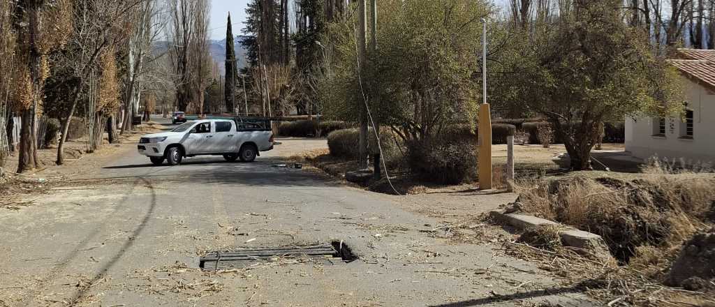 EDEMSA denunció actos de vandalismo por cortes en Uspallata