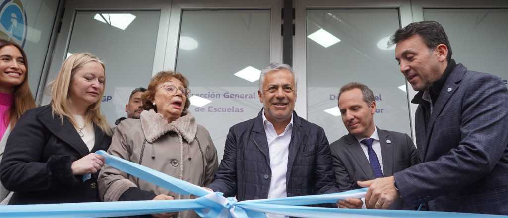 "Mala fe": palito de Cornejo a Félix al inaugurar un centro cívico en el sur