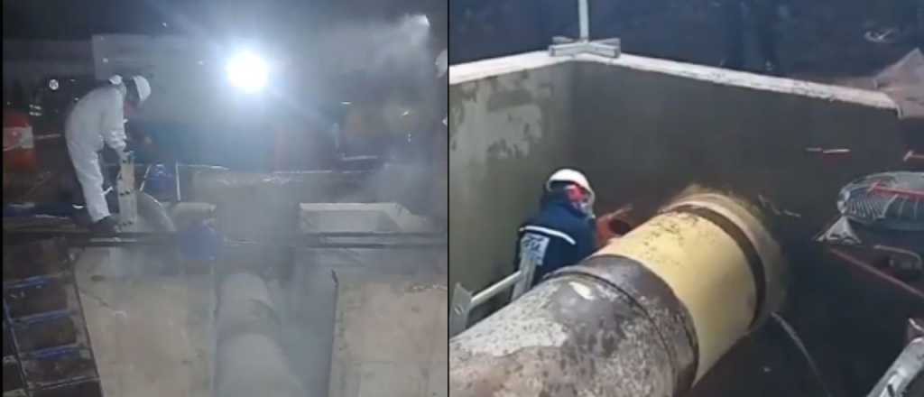 Corte total de agua en el Gran Mendoza: cuándo se reestablecerá el servicio