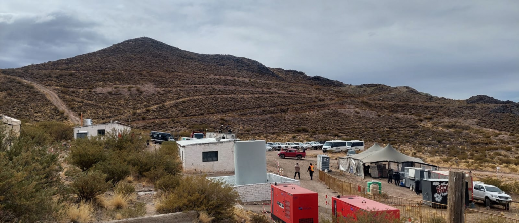 Así es por dentro el campamento minero en Uspallata
