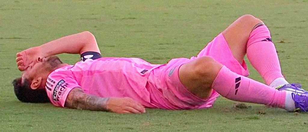 Alarma por Messi: apenas jugó 10 minutos y se fue derecho al vestuario