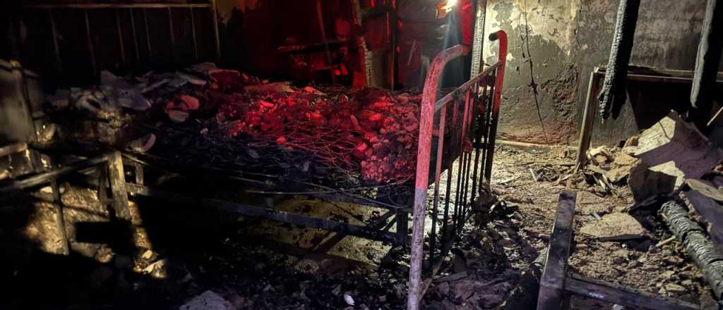Fotos: así quedó la vivienda tras la trágica muerte en Godoy Cruz 