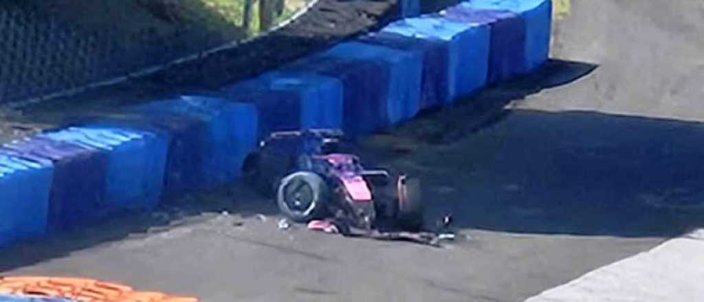 Colapinto sufri&oacute; un accidente y tuvo que pasar por el hospital