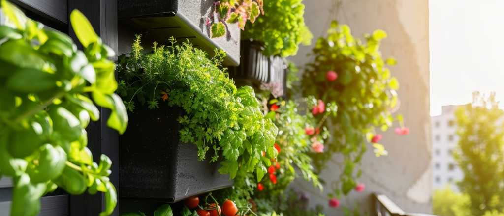Ideas de jardinería vertical para espacios reducidos