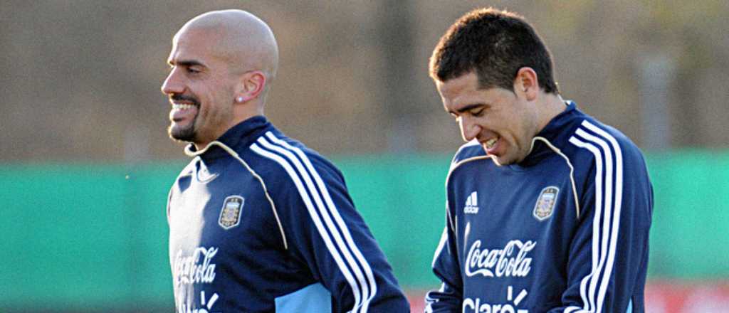 Riquelme llamó a Verón para ofrecerle un trueque por Marcos Rojo