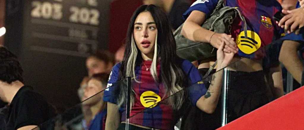 Nicki Nicole alentó al Barça y crece el rumor de romance con una estrella Blaugrana
